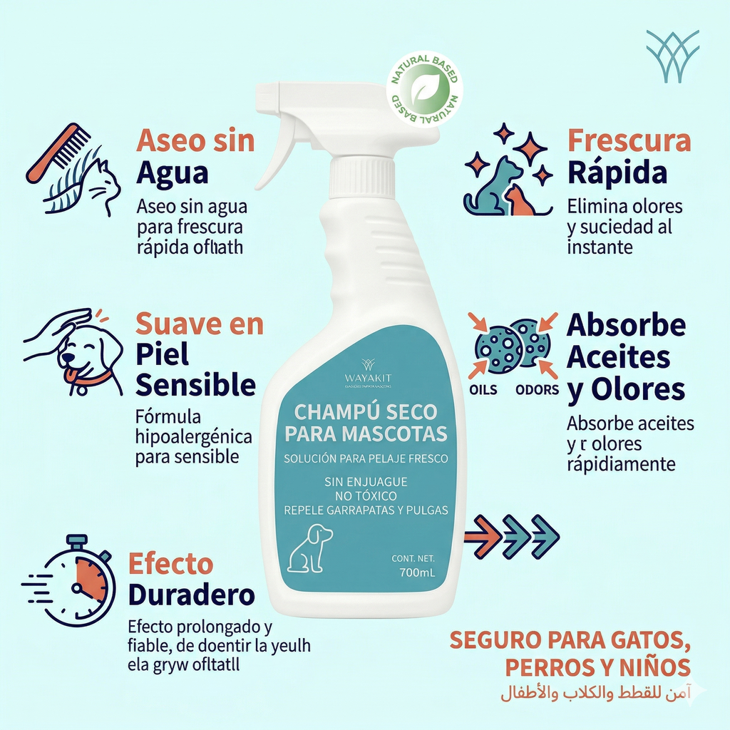 Kit de Cuidado Total: Mantén a tu mejor amigo limpio y feliz sin complicaciones